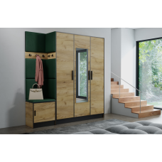 Priekšnama komplekts Roj 14 ozols craft/zaļš